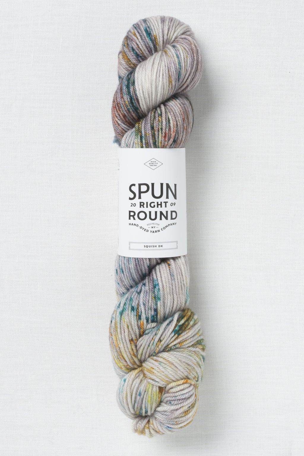 Spun Right Round Squish DK Wool and Pine