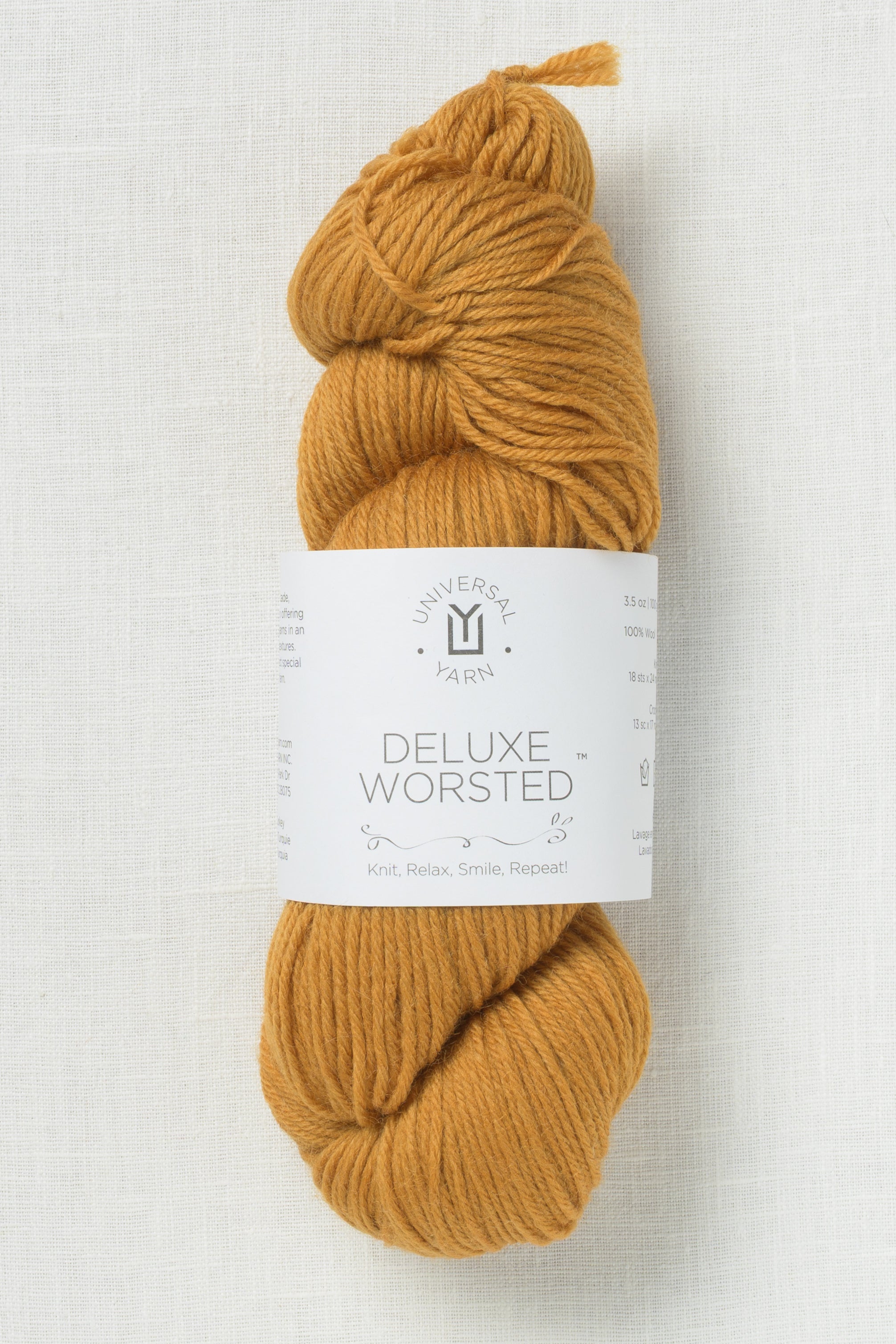 Rust Gold Color Yarn Universal Yarn Deluxe Worsted 12182 Gold Spice – Wool and Company