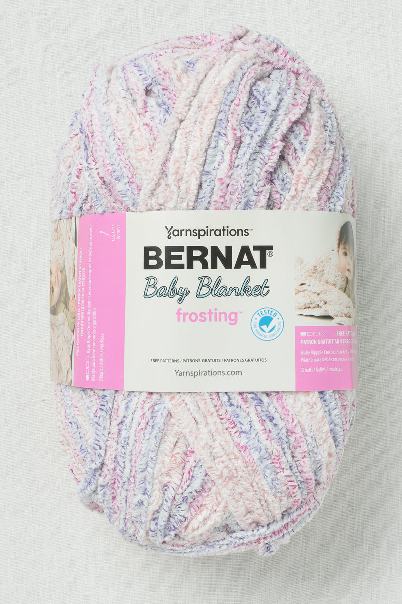 Bernat Baby Blanket Frosting Lilac Lounge