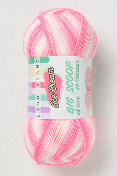 Lion Brand Ice Cream Big Scoop 207Z Strawberry