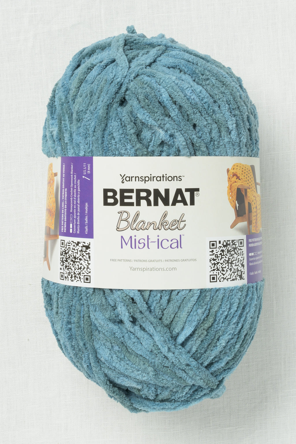 Bernat Blanket Mist-ical Teal Stream
