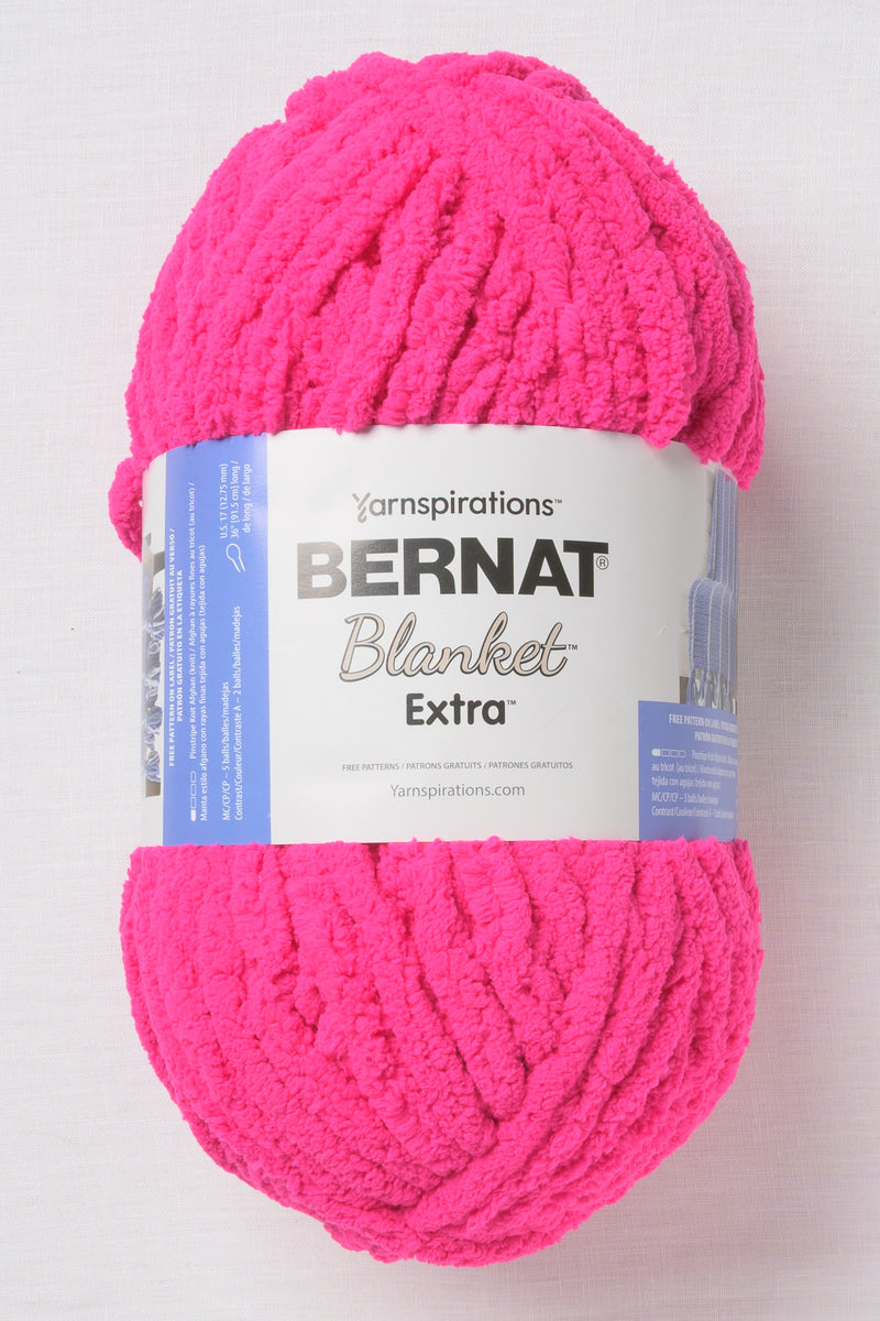 Bernat Blanket Extra Bright Pink