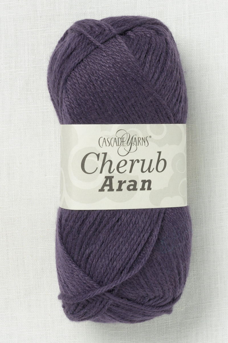 Cascade Cherub Aran 75 Purple Velvet