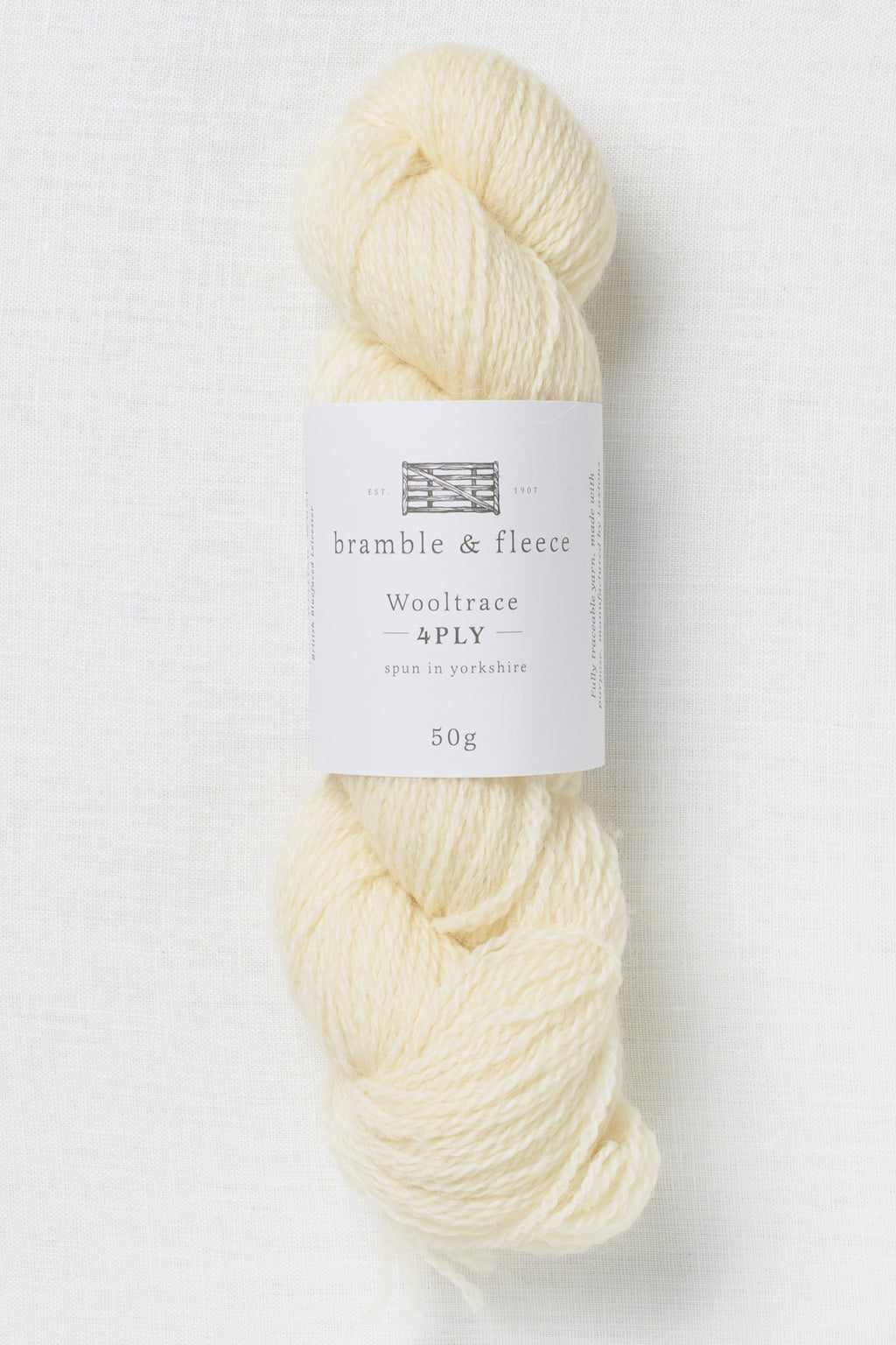 Bramble & Fleece Wooltrace 4ply 238 Ecru