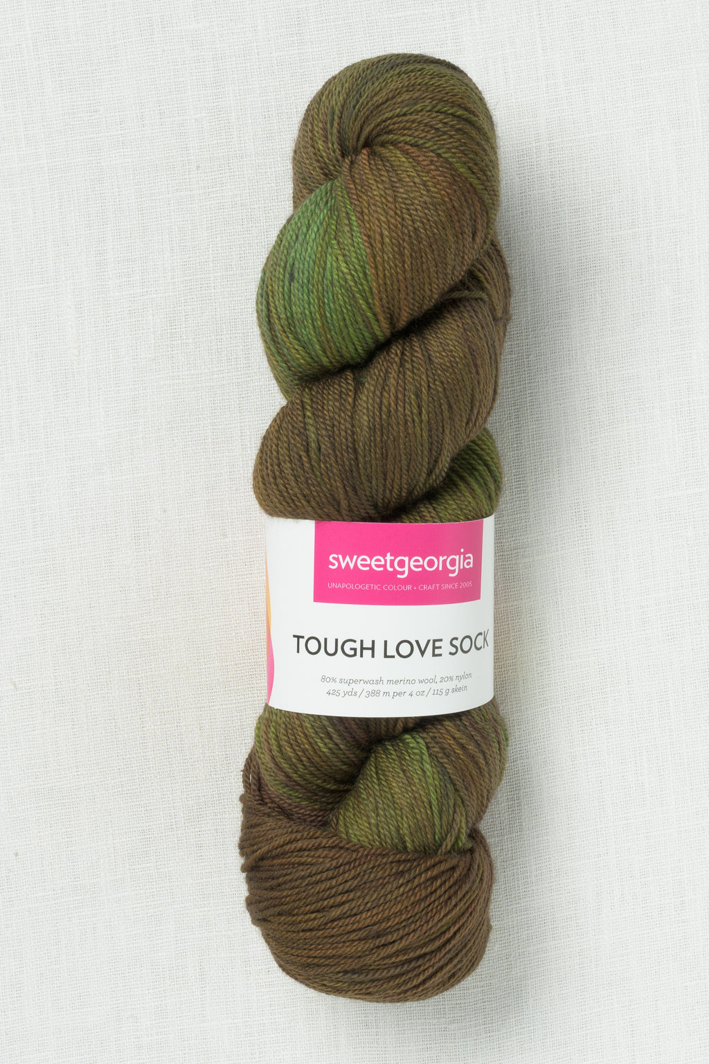 Sweet Tough Love Sock Olive Branch Wool and Company