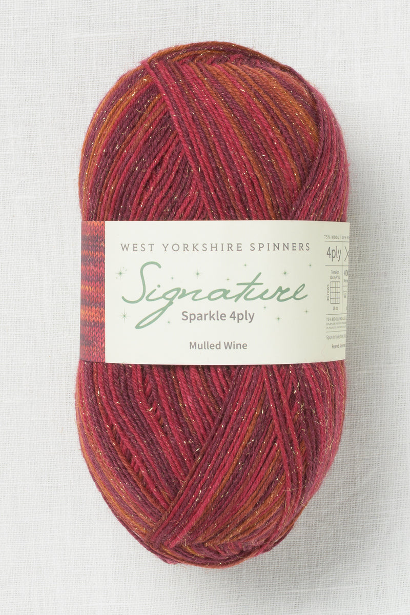 WYS Signature 4 Ply 1295 Mulled Wine Sparkle