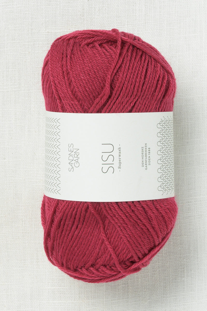 Sandnes Garn Sisu 4255 Rumba Red