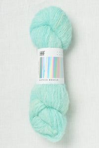 Hedgehog Fibres Alpaca Boucle Minty