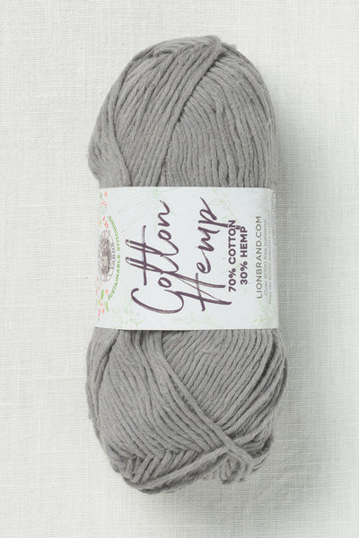 Lion Brand Cotton Hemp 150AL Steel Grey