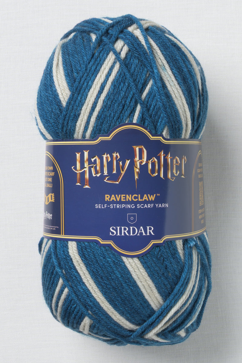 Sirdar Harry Potter Self Striping Scarf Yarn Ravenclaw