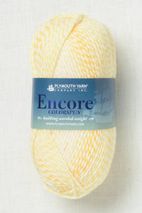 Plymouth Encore Worsted Colorspun 7748 Lemon Sherbert