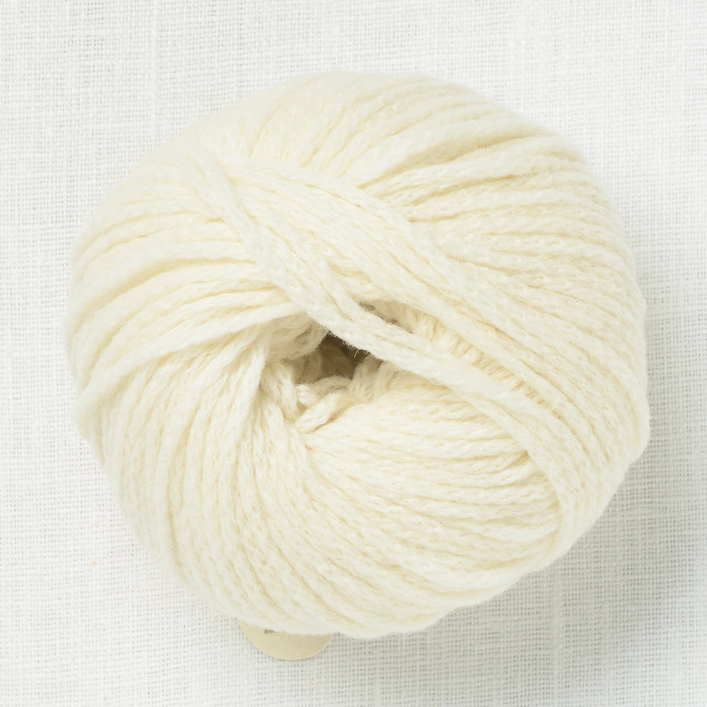 パピエ　Nature wool knit/white パピエ Nature wool knit/white Landscaped knitted pullover