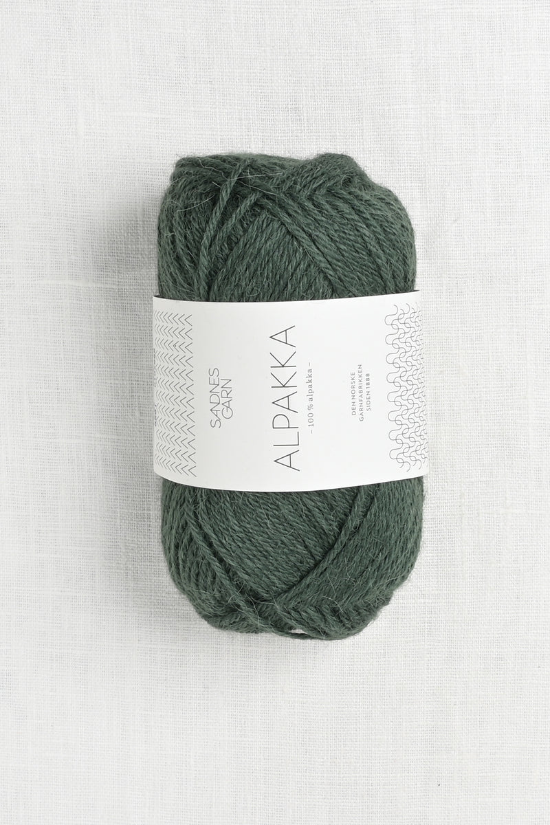 Sandnes Garn Alpakka 8581 Deep Forest Green