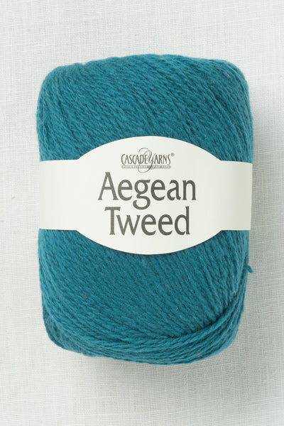 Cascade Aegean Tweed 17 Deep Teal