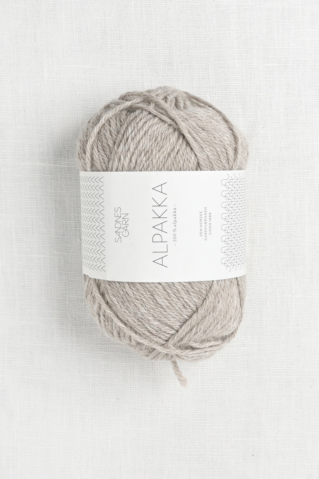 Sandnes Garn Alpakka 2650 Gray Beige Heather