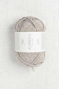 Sandnes Garn Alpakka 2650 Gray Beige Heather