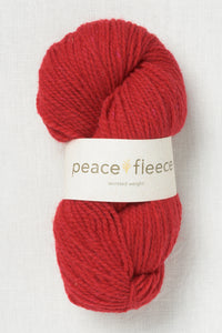 Peace Fleece Worsted Ukrainian Red