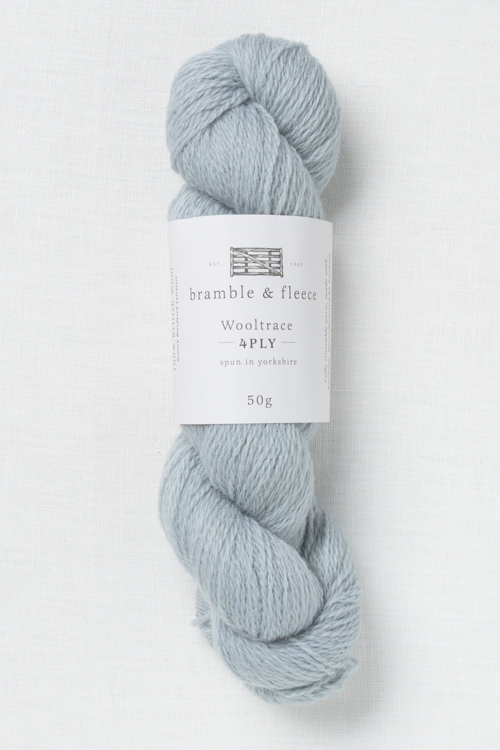 Bramble & Fleece Wooltrace 4ply 254 Silver Skies