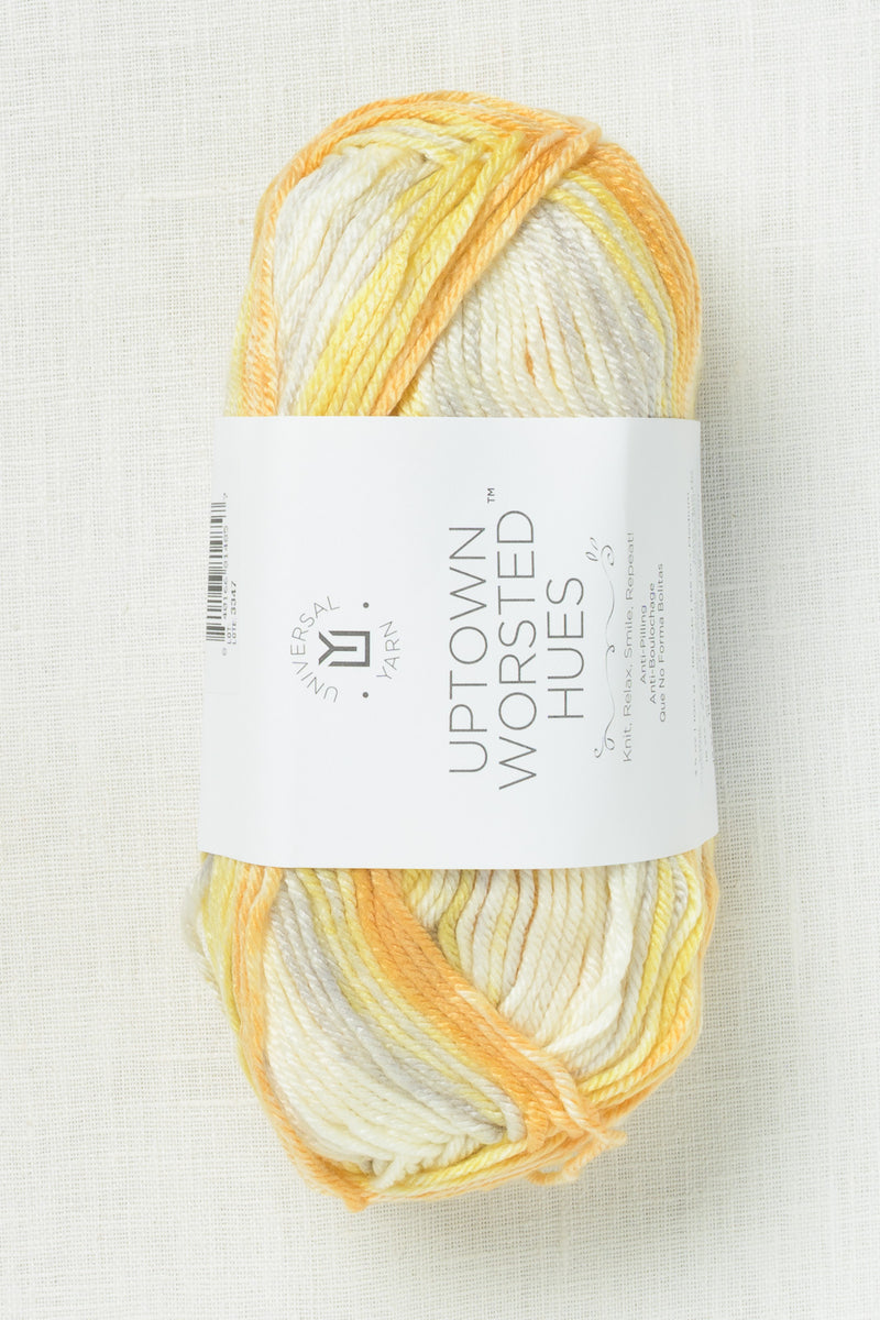 Universal Yarn Uptown Worsted Hues 3307 Mimosa