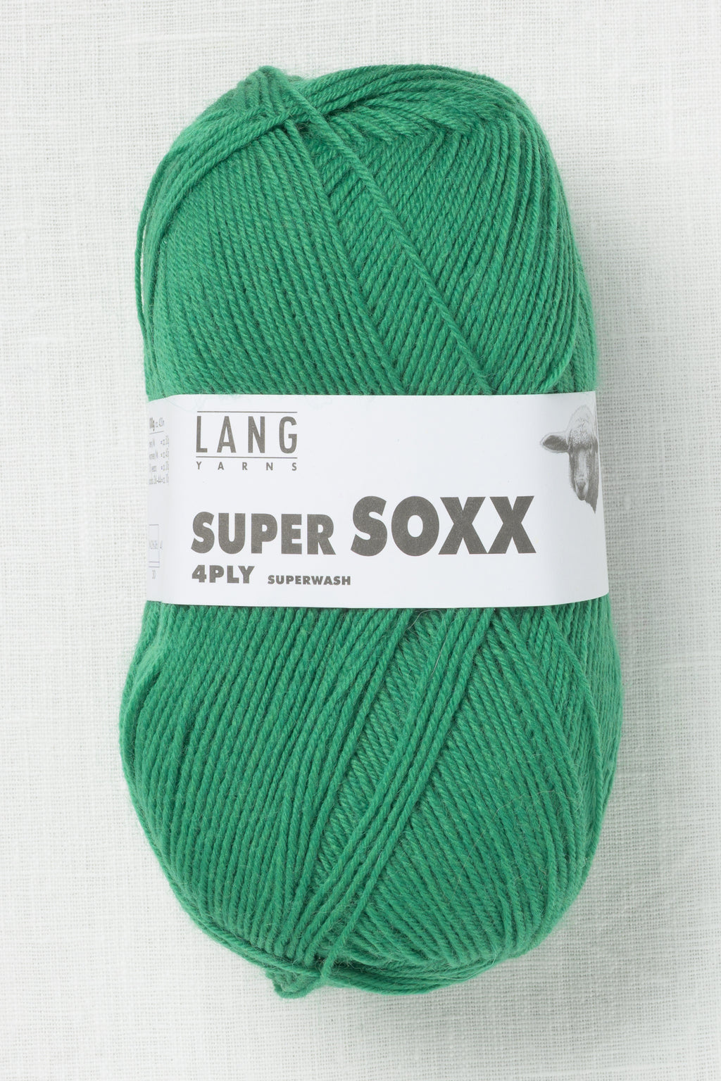 Lang Yarns Super Soxx 4Ply 17 Green
