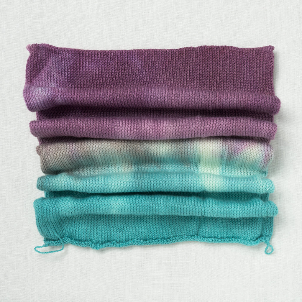 Sweet Georgia Sock Yarn Blank Frozen Blueberry