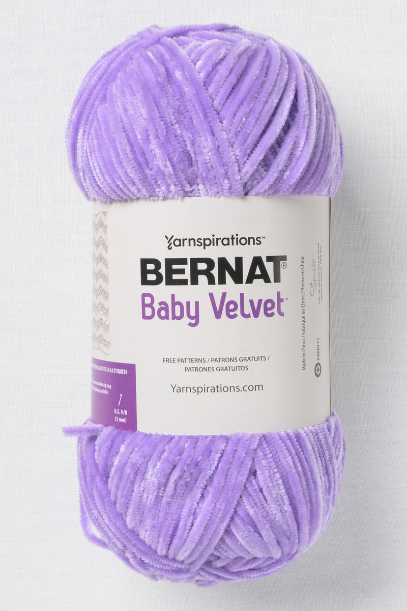 Bernat Baby Velvet Purple Pansy