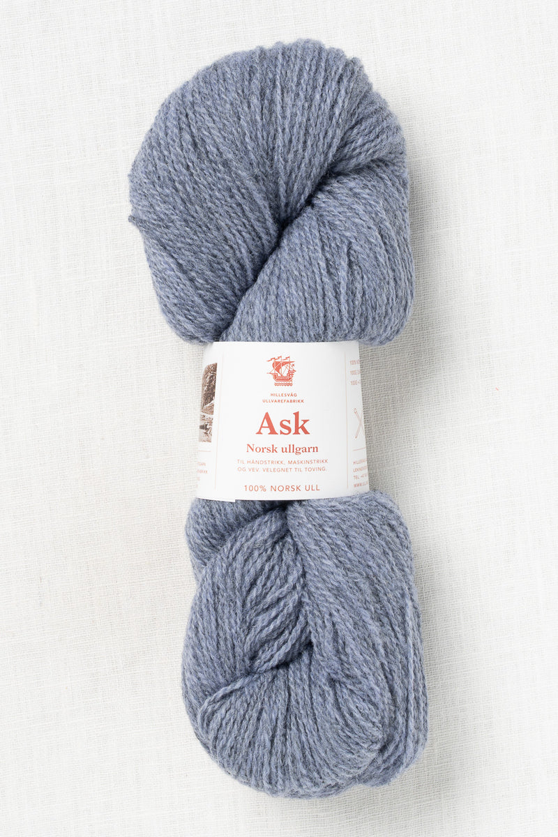 Hillesvåg Ask 6541 Heathered Light Blue Purple