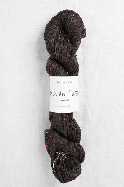 BC Garn Tussah Tweed 8 Dark Brown (Discontinued)