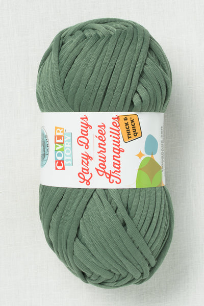 Lion Brand Cover Story Lazy Days Thick & Quick 174L Evergreen