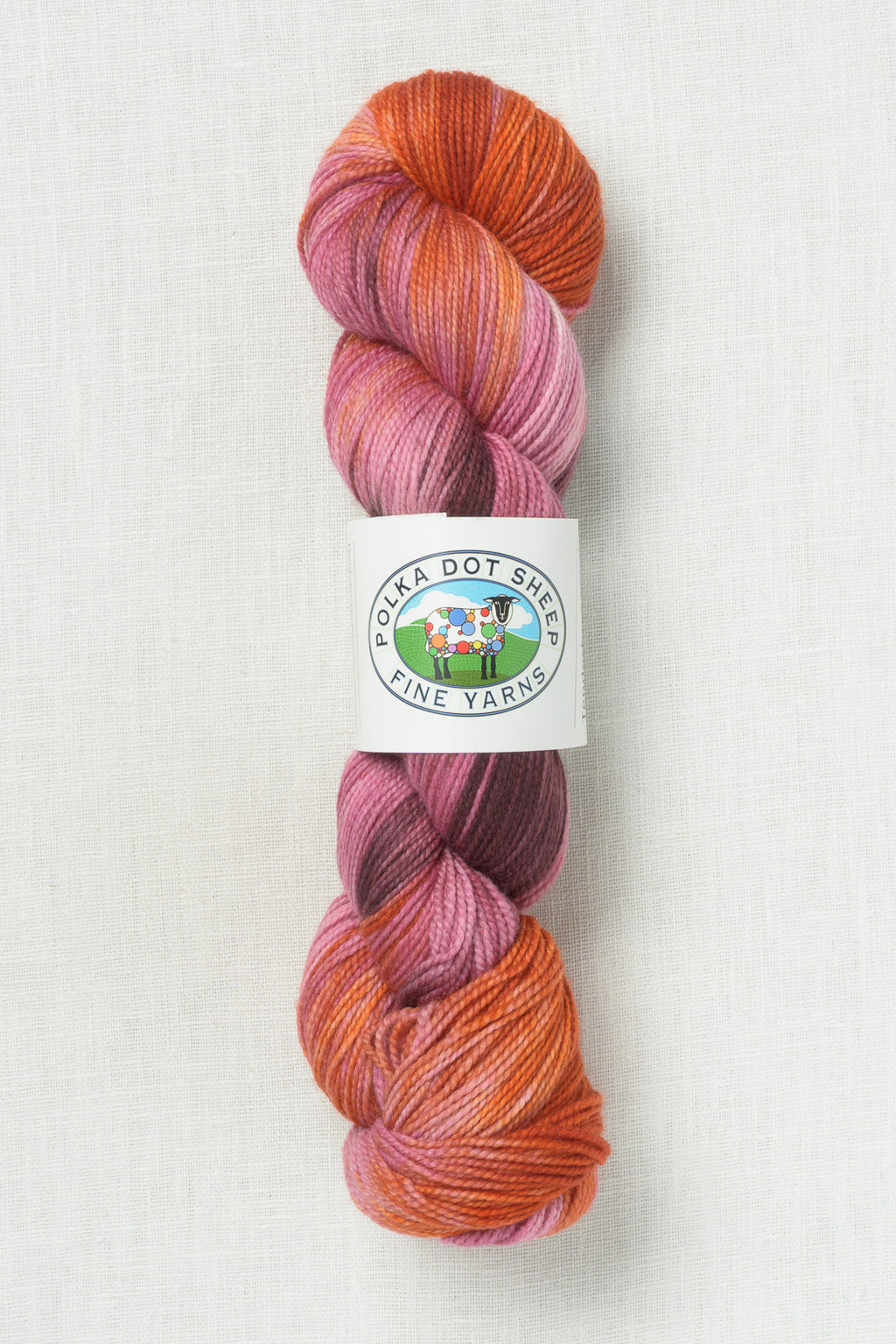 Polka Dot Sheep Tenderfoot 80/20 Red Velvet