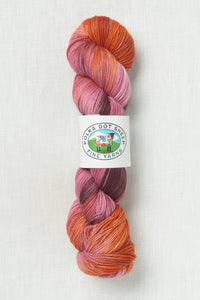 Polka Dot Sheep Tenderfoot 80/20 Red Velvet