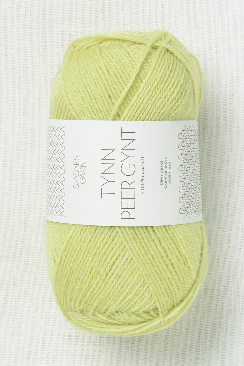 Sandnes Garn Tynn Peer Gynt 9523 Lime Punch