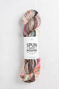 Spun Right Round Merino Aran Beer Goggles