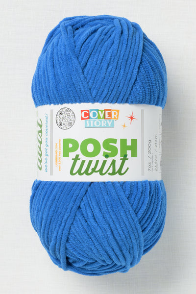 Lion Brand Cover Story Posh Twist 109AW Blueberry Jam