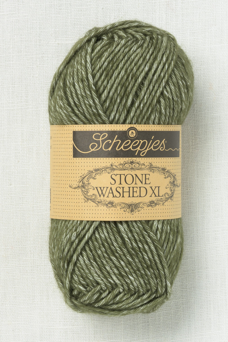 Scheepjes Stone Washed XL 891 Chlorite Green