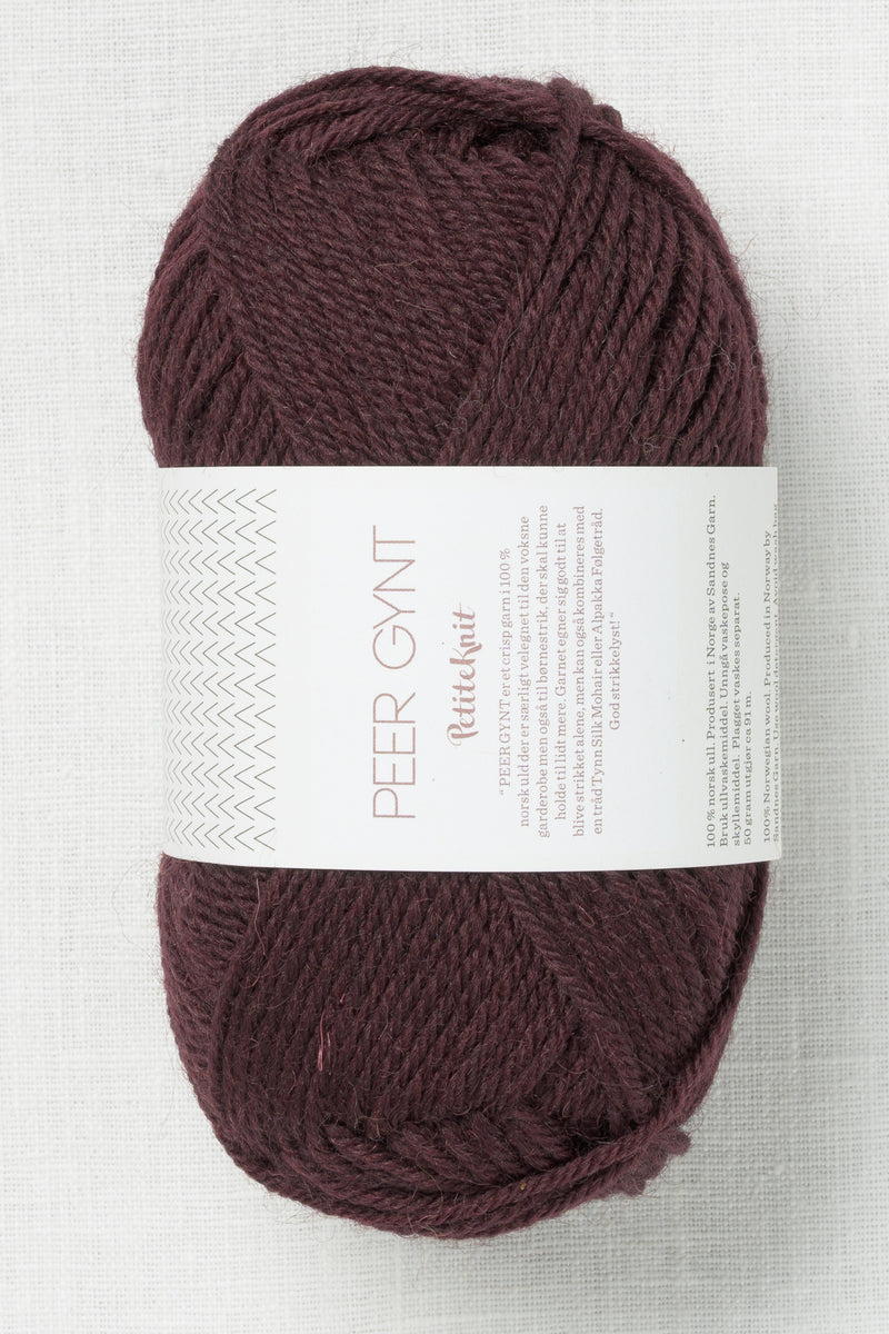 Sandnes Garn Peer Gynt 4682 Velvet Fig (PetiteKnit Color Palette)