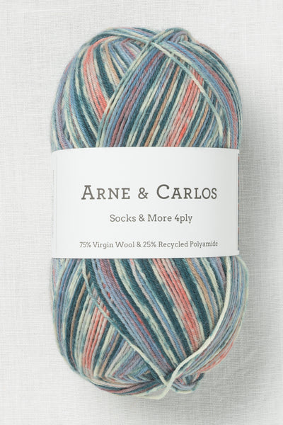 Arne & Carlos Socks & More 4Ply Summer Night Color