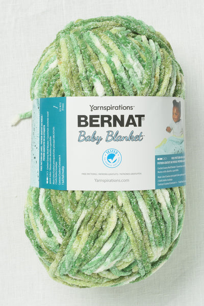 Bernat Baby Blanket Big Ball Leafy Greens