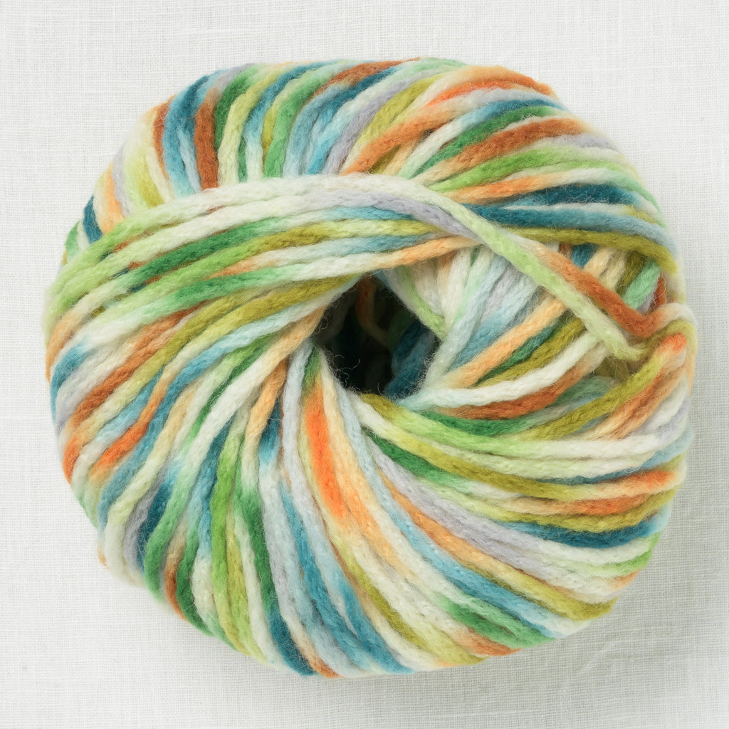 Lang Yarns Mosaic 5 Green Brown Petrol Grey