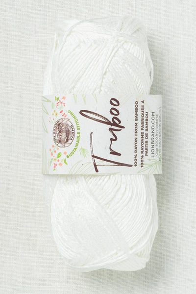 Lion Brand Truboo 100 White