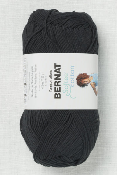 Bernat Softee Cotton Black