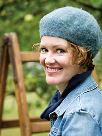 Felted Shetland Beret by Churchmouse Yarns and Teas