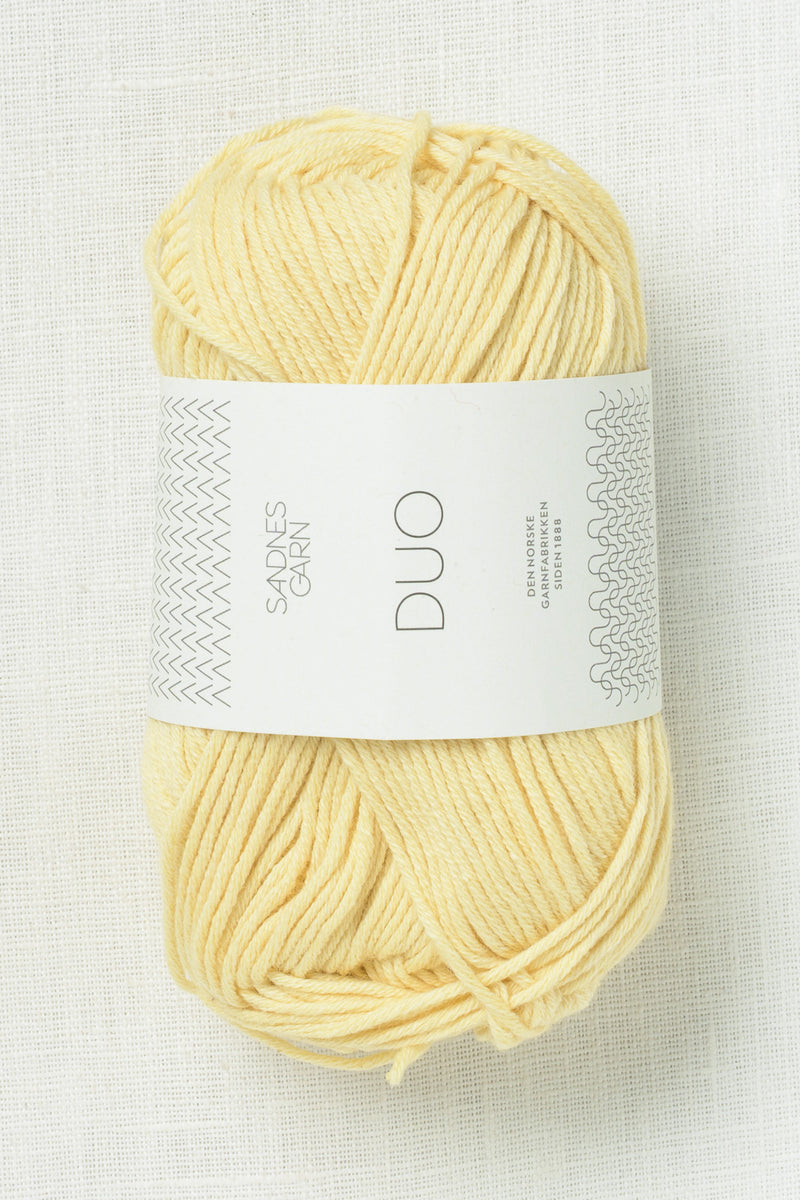 Sandnes Garn Duo 2112 Light Yellow