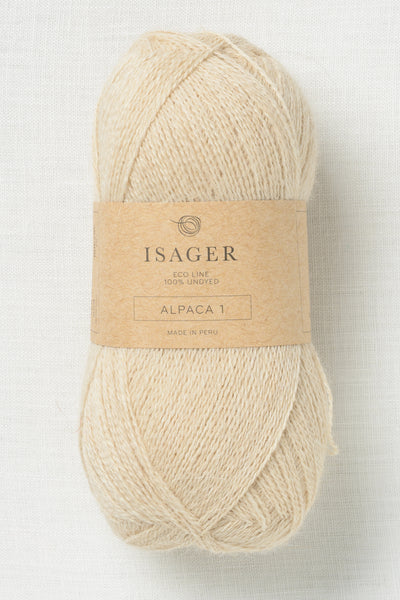 Isager Alpaca 1 E6S Latte Undyed