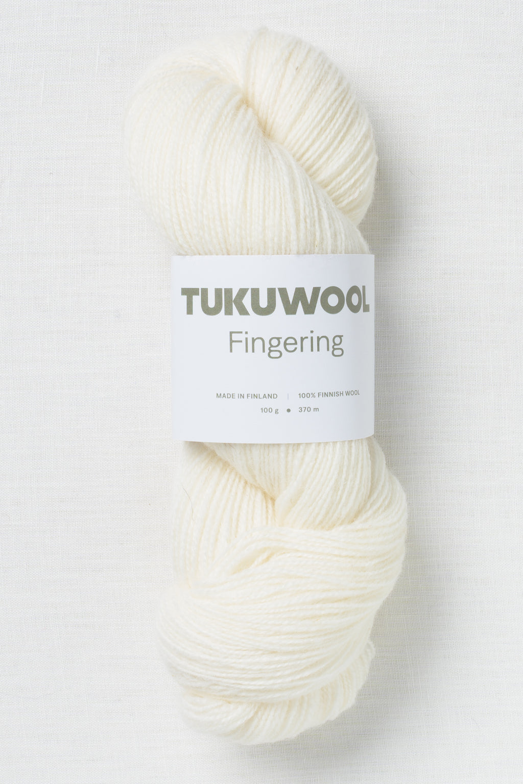 Tukuwool Fingering 00 Snow White