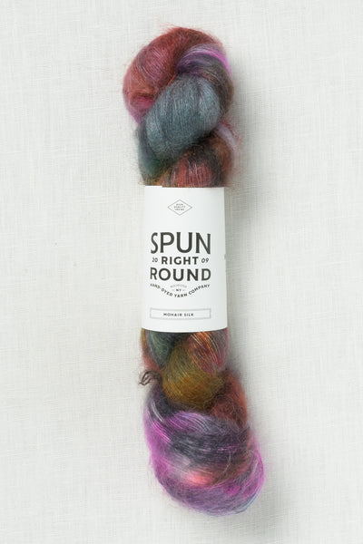 Spun Right Round Mohair Silk Lace Hellbent