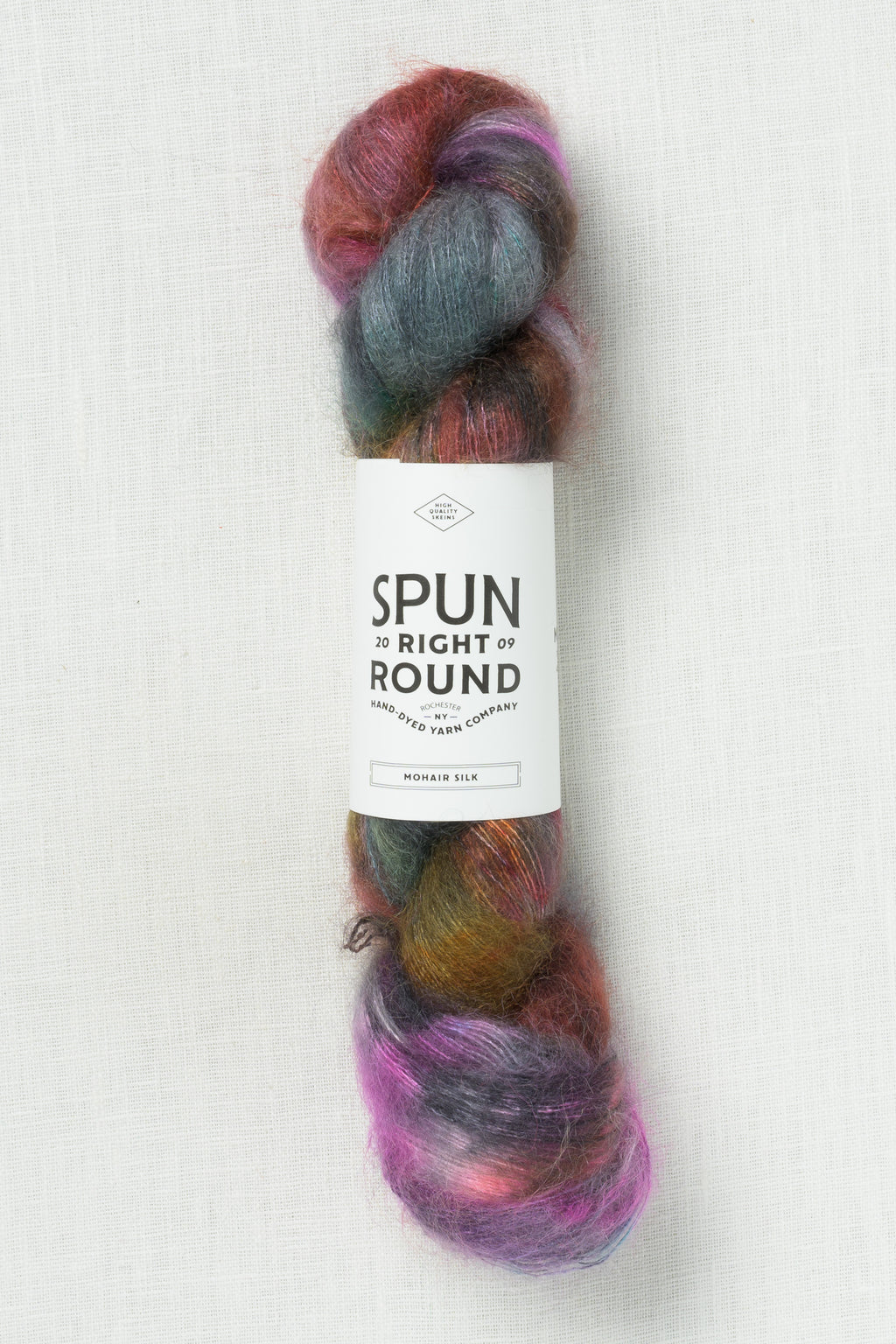 Spun Right Round Mohair Silk Lace Hellbent