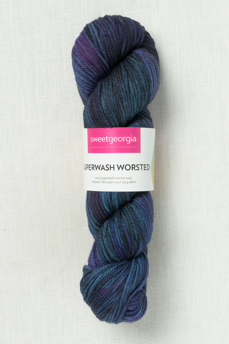 Sweet Georgia Superwash Worsted Atlantis
