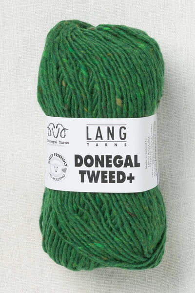 Lang Yarns Donegal Tweed Plus 18 Kelly Green