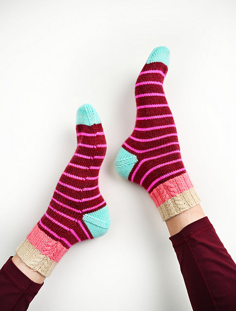 The Sock Obsession: Supercool Socks to Knit and Show Off by Summer Lee